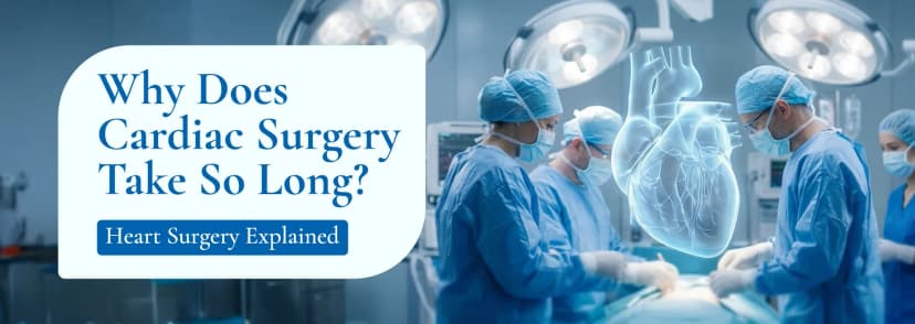 Why Does Cardiac Surgery Take So Long? Heart Surgery Explained